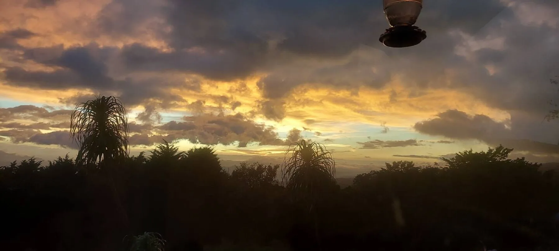 Sunset over the Central Valley
